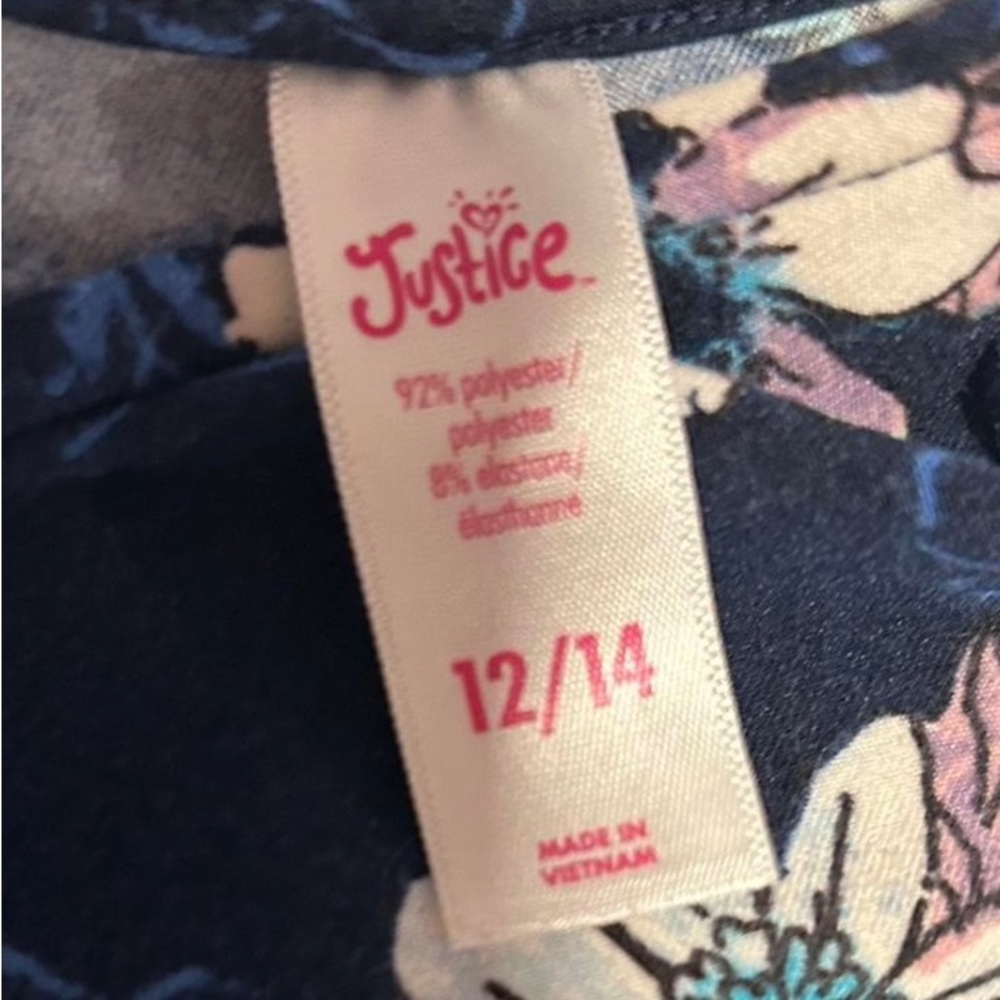 Justice floral dress